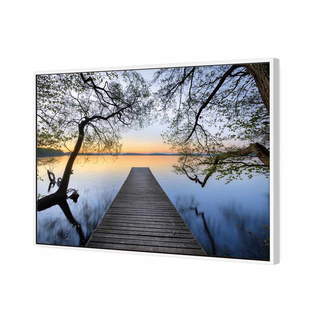Escaped | Standard Canvas | Floating Frame | White