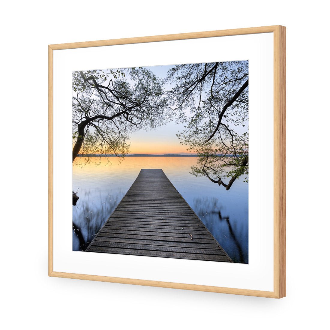 Escaped (square) - Wall Art Designs - 2220_AS_Q WAD_AP - 030 - MAT_37x37_S - 2538 - OAK