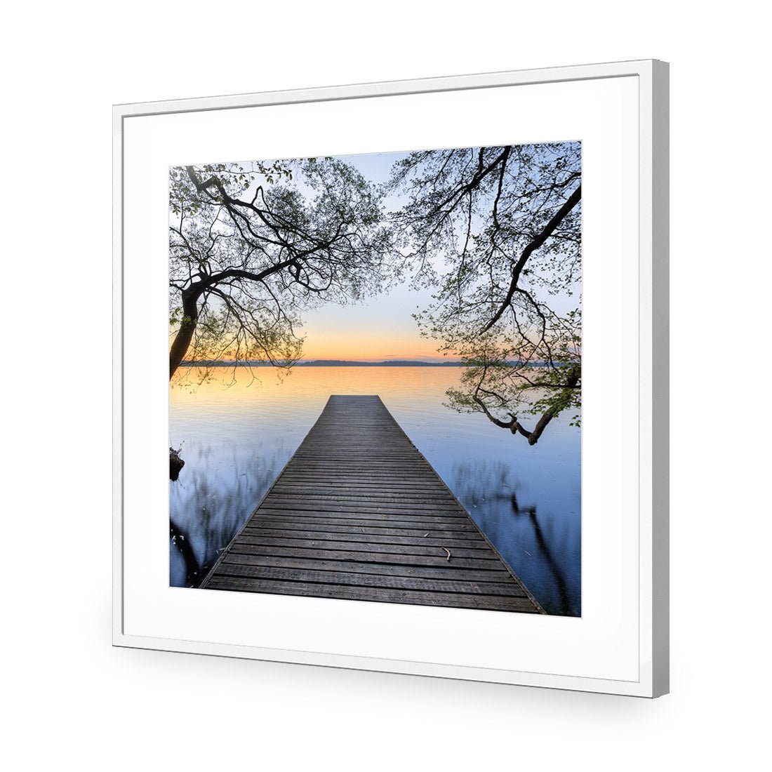 Escaped (square) - Wall Art Designs - 2220_AS_Q WAD_AP - 030 - MAT_37x37_S - 2538 - WHT