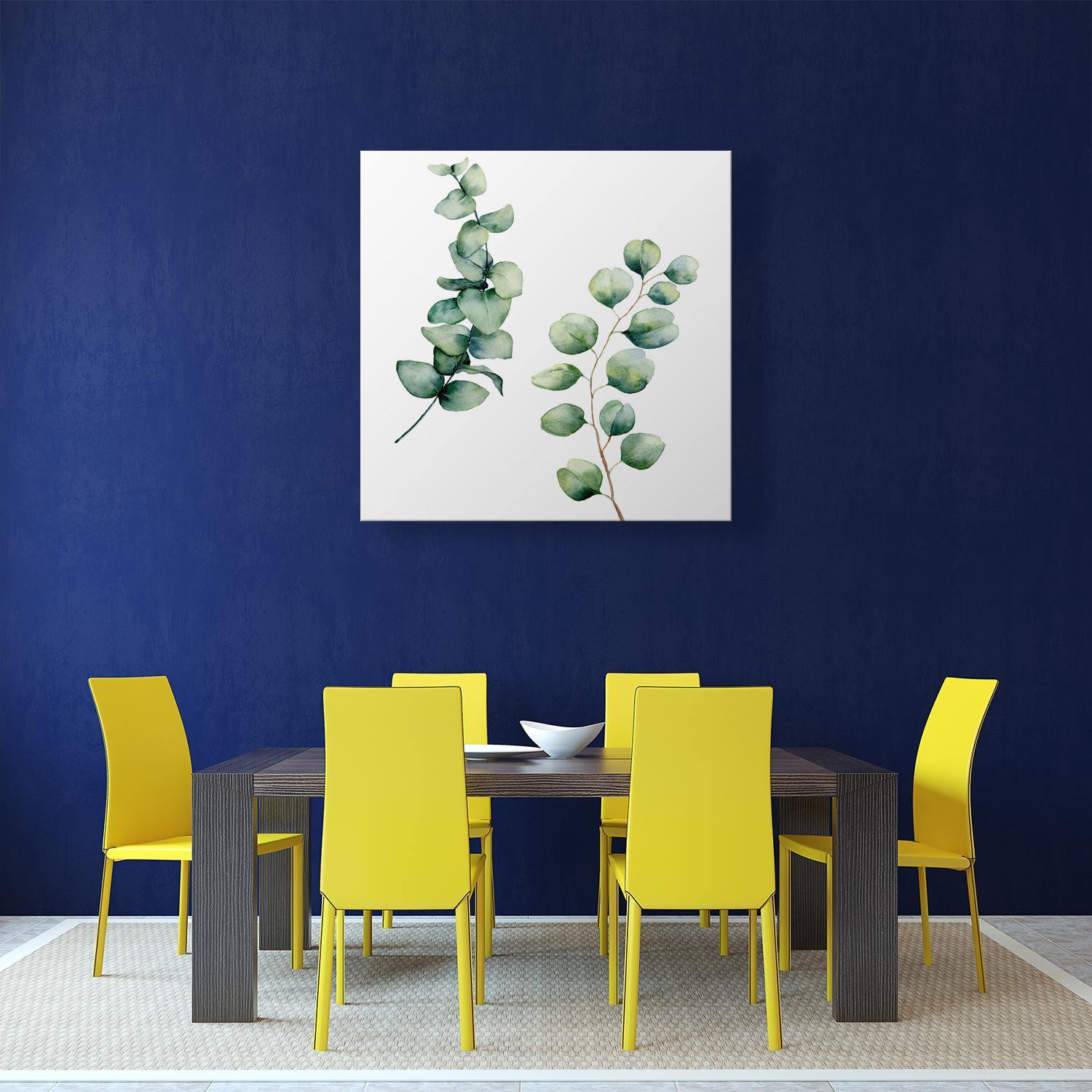 Eucalyptus Duo (Square) - Wall Art Designs - 3182_AS_Q WAD_CP - MPY - 260 - M - S - S_37x37_NONE