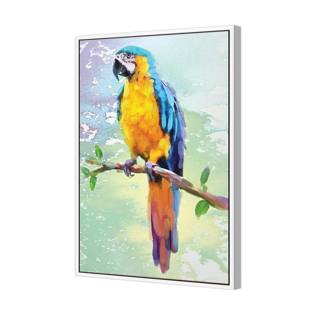 Exotic Macaw, Watercolour - Wall Art Designs - 2355_DR_V WAD_CP - MPY - 260 - M - S - S_45x30_NONE