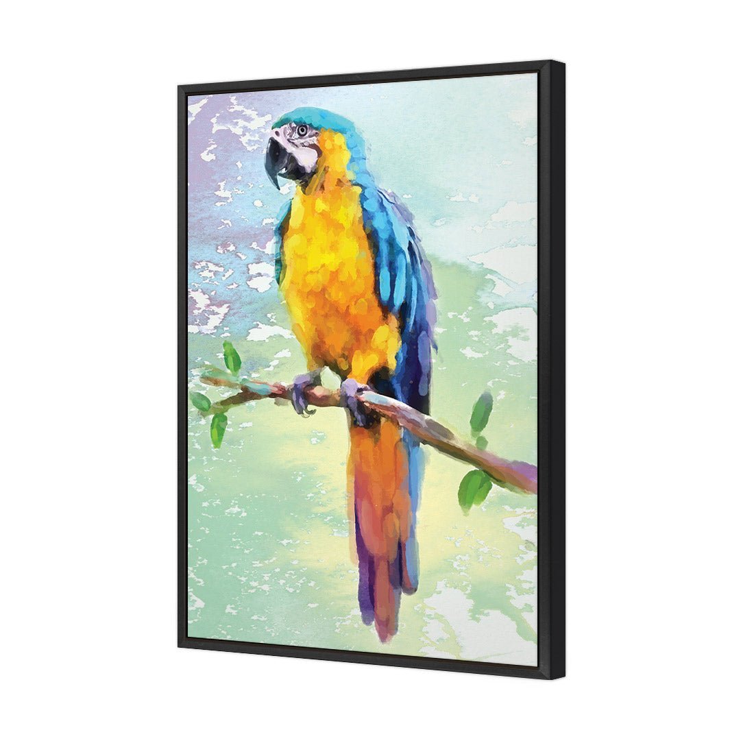 Exotic Macaw, Watercolour - Wall Art Designs - 2355_DR_V WAD_CP - MPY - 260 - M - S - S_45x30_NONE