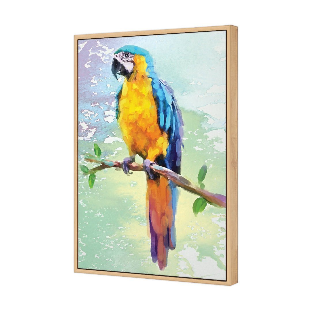 Exotic Macaw, Watercolour - Wall Art Designs - 2355_DR_V WAD_CP - MPY - 260 - M - S - S_45x30_NONE