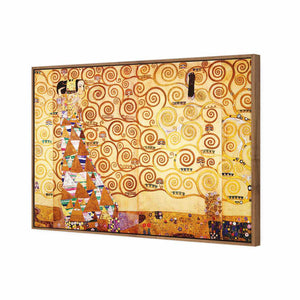 Expectation by Gustav Klimt | Standard Canvas | Floating Frame | Natural