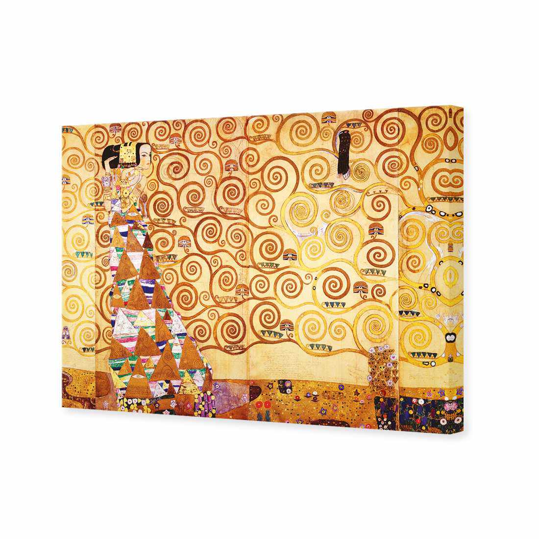 Expectation by Gustav Klimt Canvas Art - Wall Art Designs - 1679_AR_H WAD_CP - MPY - 260 - M - S - S_45x30_NONE_ART