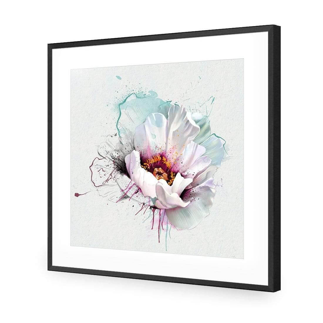 Explosion of White - Wall Art Designs - AU_1073_AS_Q WAD_AP - 030 - MAT_37x37_S - 2538 - BLK