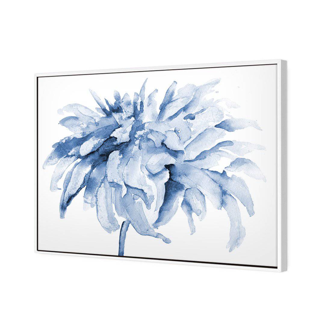 Fairy Floss, Blue Rectangle | Standard Canvas | Floating Frame | White
