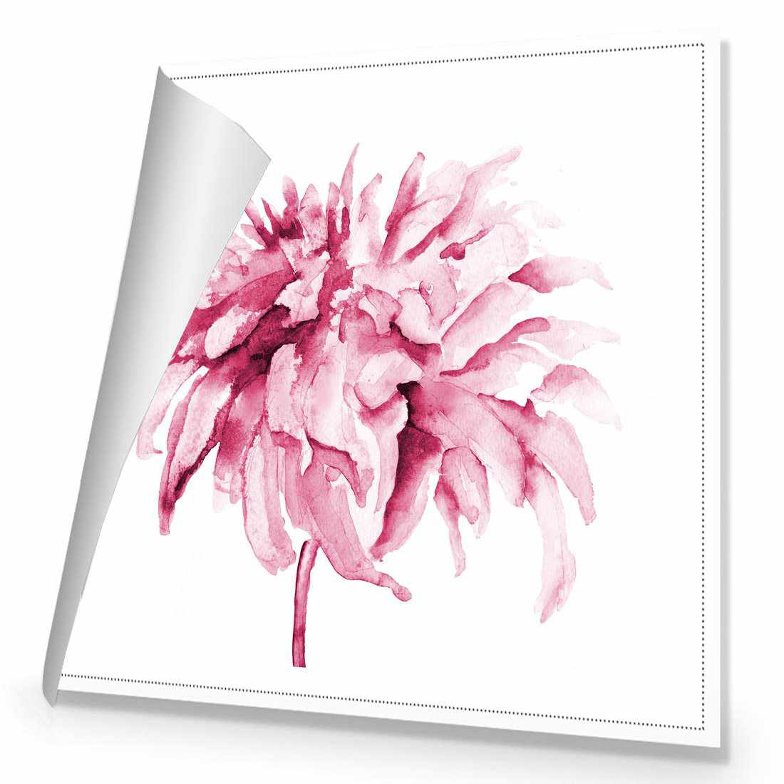 Fairy Floss, Pink Square | Standard Canvas | No Frame | Rolled Canvas