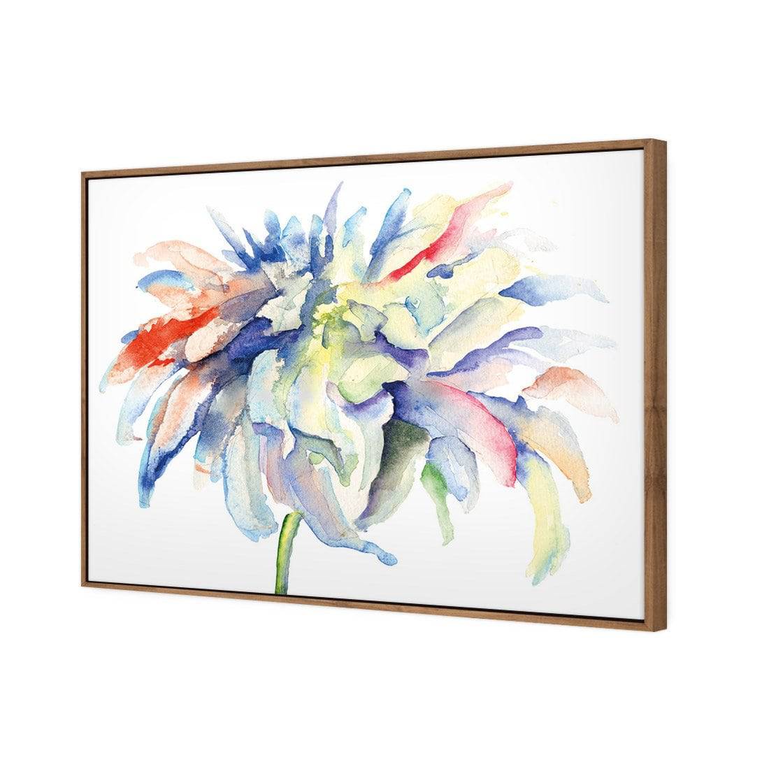 Fairy Floss, Rectangle | Standard Canvas | Floating Frame | Natural