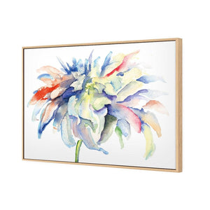 Fairy Floss, Rectangle | Standard Canvas | Floating Frame | Oak