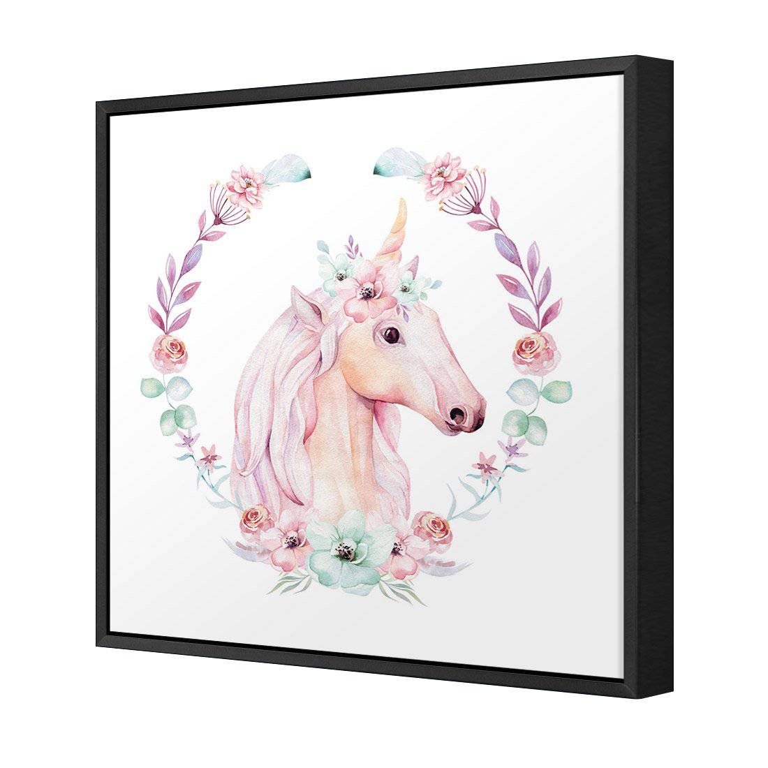 Fairytale Pony Canvas Art - Wall Art Designs - 3532_AS_Q WAD_CP - MPY - 260 - M - S - S_30x30_S - 1550 - BLK