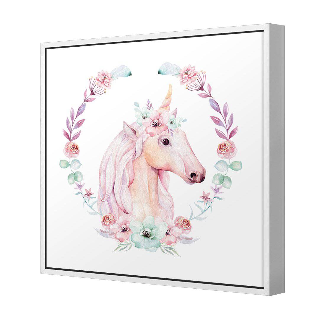 Fairytale Pony Canvas Art - Wall Art Designs - 3532_AS_Q WAD_CP - MPY - 260 - M - S - S_30x30_S - 1550 - WHT