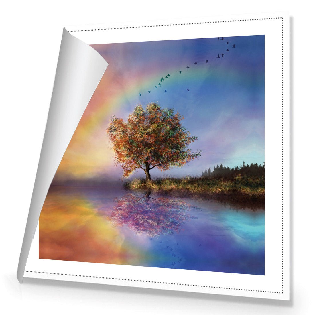 Fairytale Tree (square) - Wall Art Designs - 1878_AS_Q WAD_CP - MPY - 260 - M - S - S_37x37_NONE