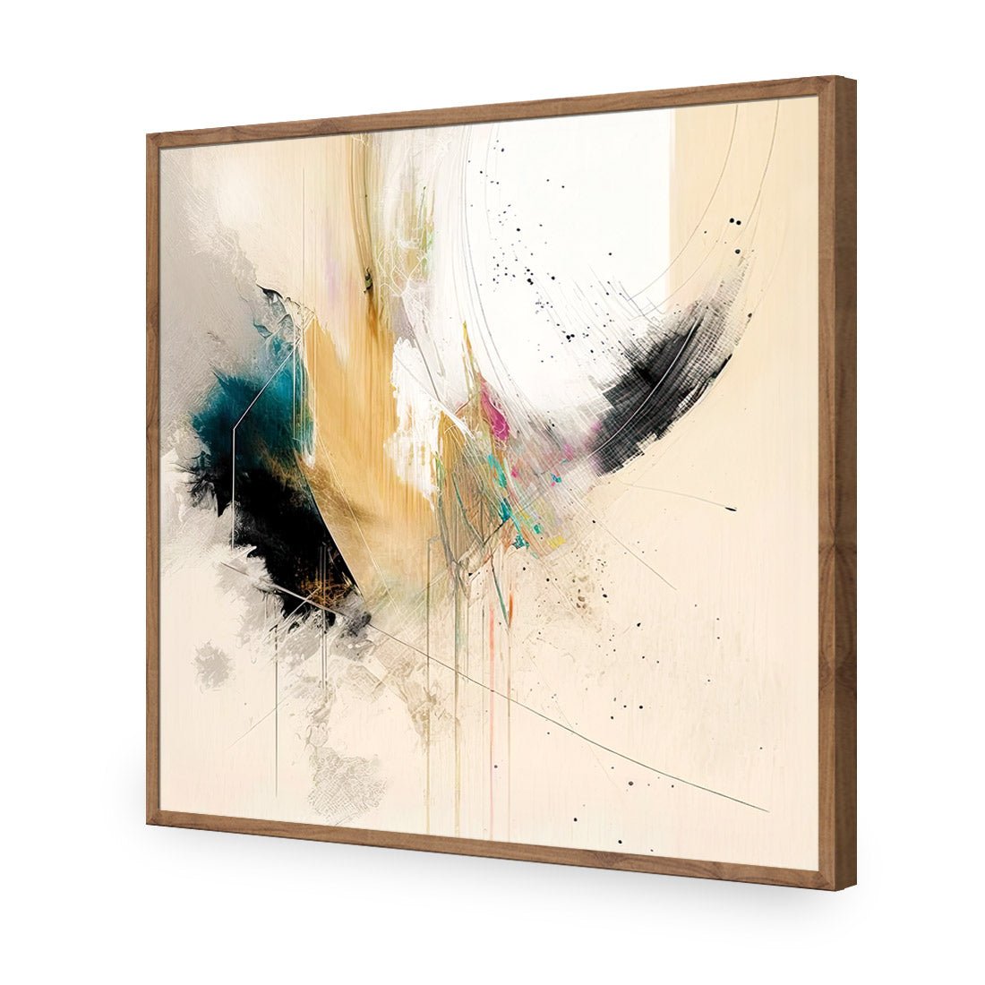 Falling Feathers - Wall Art Designs - WB_100969_AS_Q CAF_AP - 030 - EDG_37x37_S - 2538 - NAT