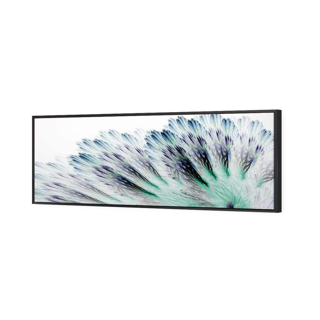 Fanned Fracture, Blue Green (long) - Wall Art Designs - 2441_DL_H WAD_CP - MPY - 260 - M - S - S_60x20_S - 1550 - BLK