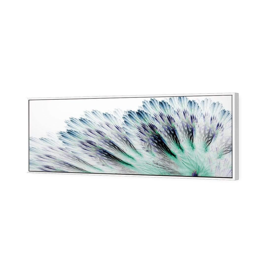 Fanned Fracture, Blue Green (long) - Wall Art Designs - 2441_DL_H WAD_CP - MPY - 260 - M - S - S_60x20_S - 1550 - WHT