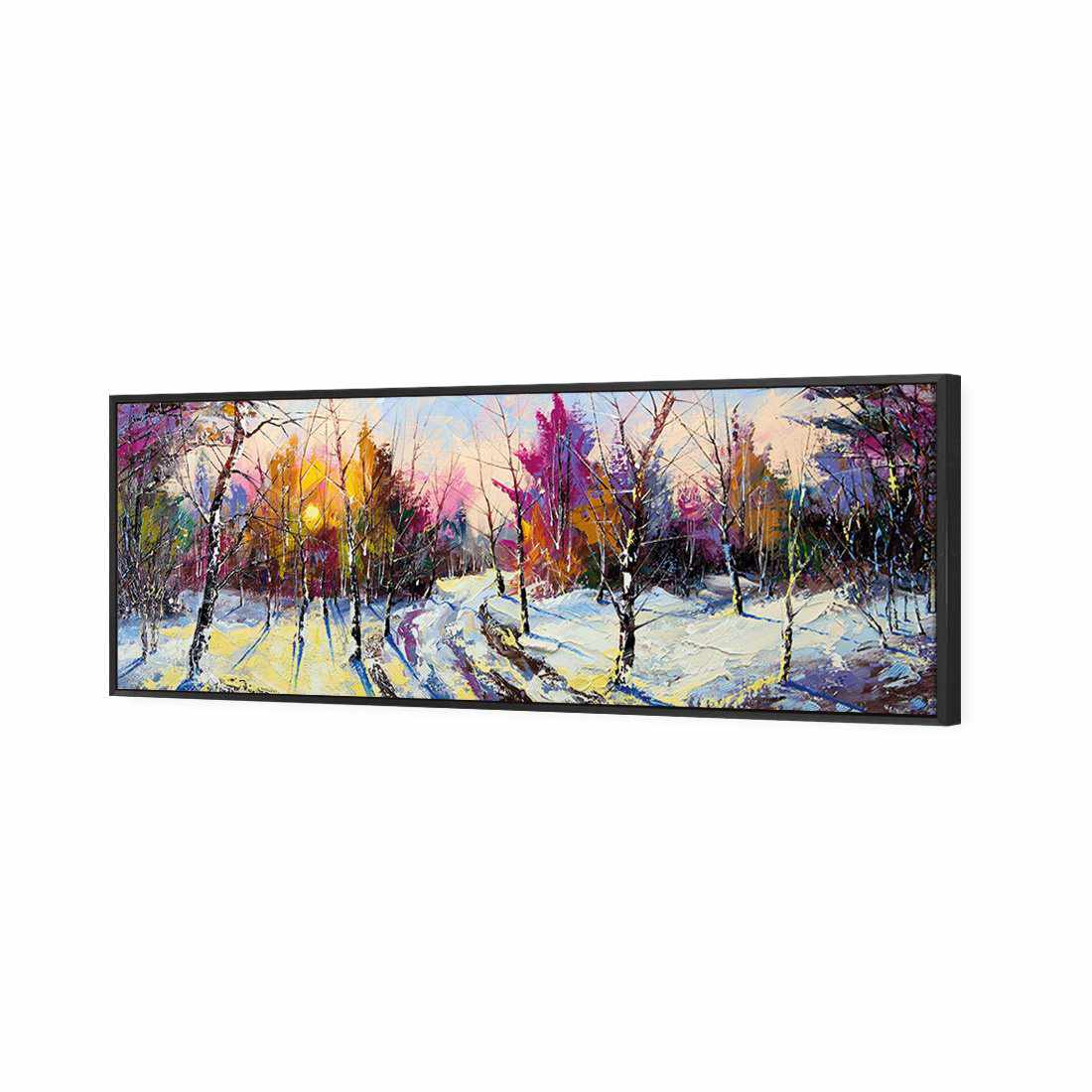 Fantasy Forest Canvas Art - Wall Art Designs - 2881_AL_H WAD_CP - MPY - 260 - M - S - S_60x20_S - 1550 - BLK