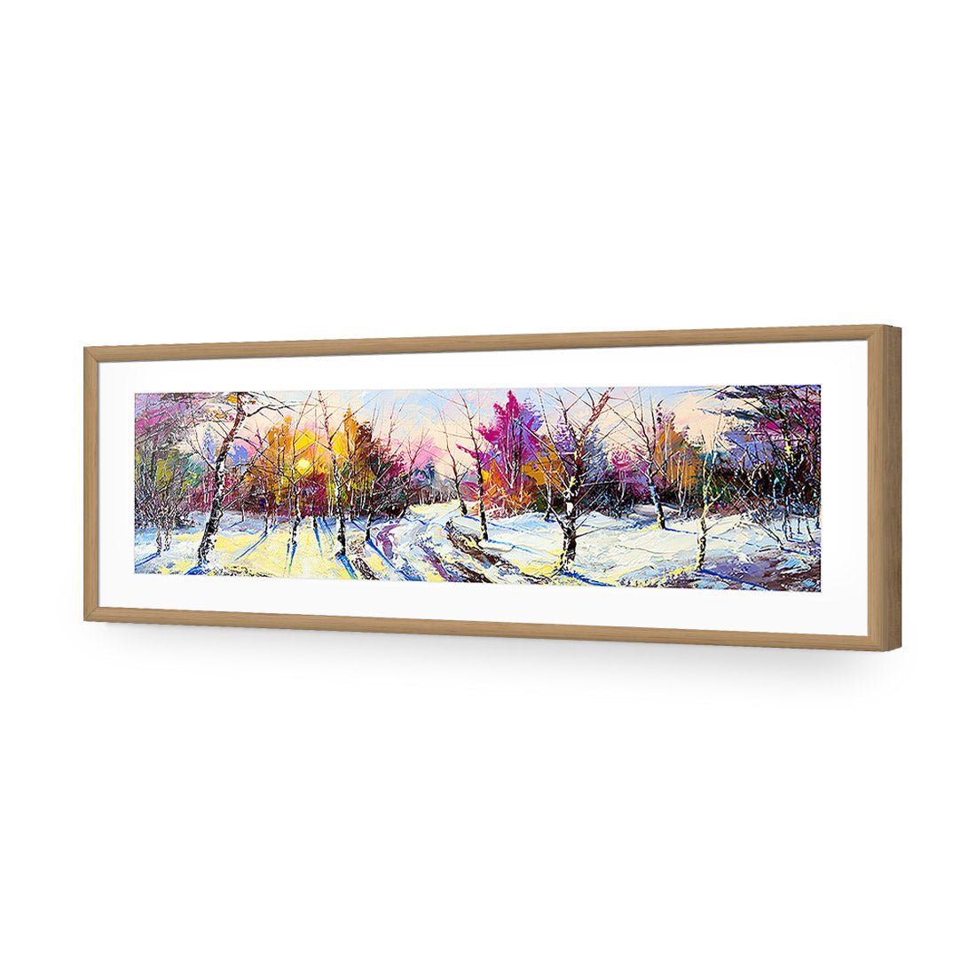 Fantasy Forest, Long Acrylic Glass Art - Wall Art Designs - 2881_AL_H WAD_AP - 030 - MAT_60x20_S - 2538 - OAK