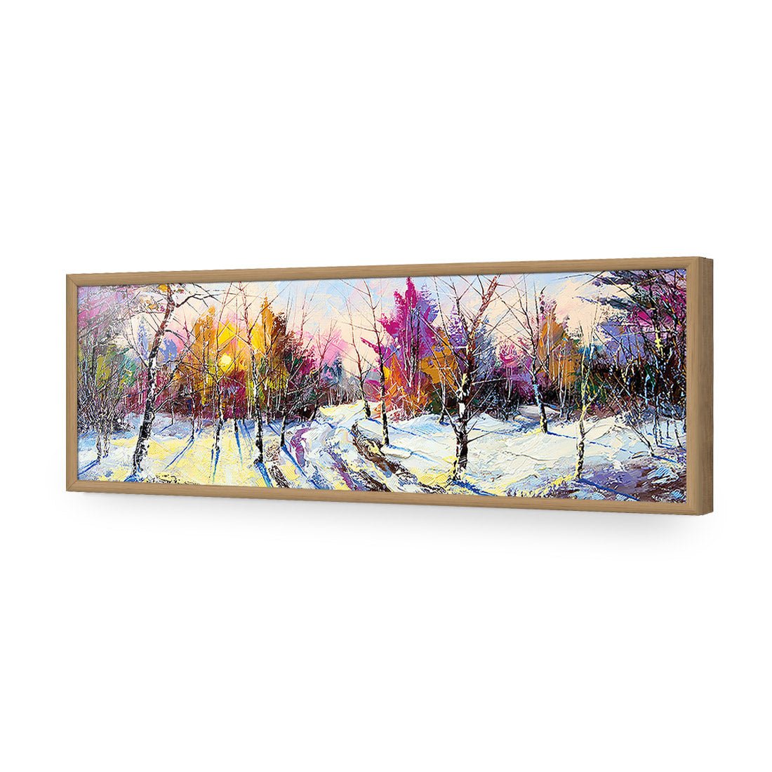 Fantasy Forest, Long Acrylic Glass Art - Wall Art Designs - 2881_AL_H WAD_AP - 030 - EDG_60x20_S - 2538 - OAK