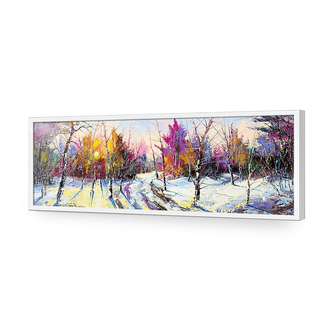 Fantasy Forest, Long Acrylic Glass Art - Wall Art Designs - 2881_AL_H WAD_AP - 030 - EDG_60x20_S - 2538 - WHT