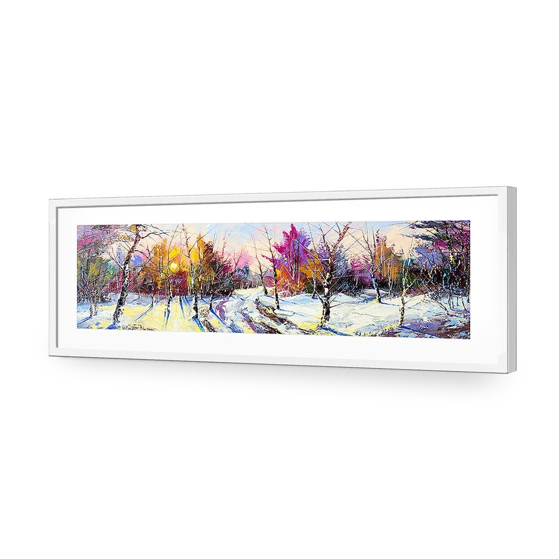 Fantasy Forest, Long Acrylic Print Art - Wall Art Designs - 2881_AL_H WAD_AP - 030 - MAT_60x20_S - 2538 - WHT