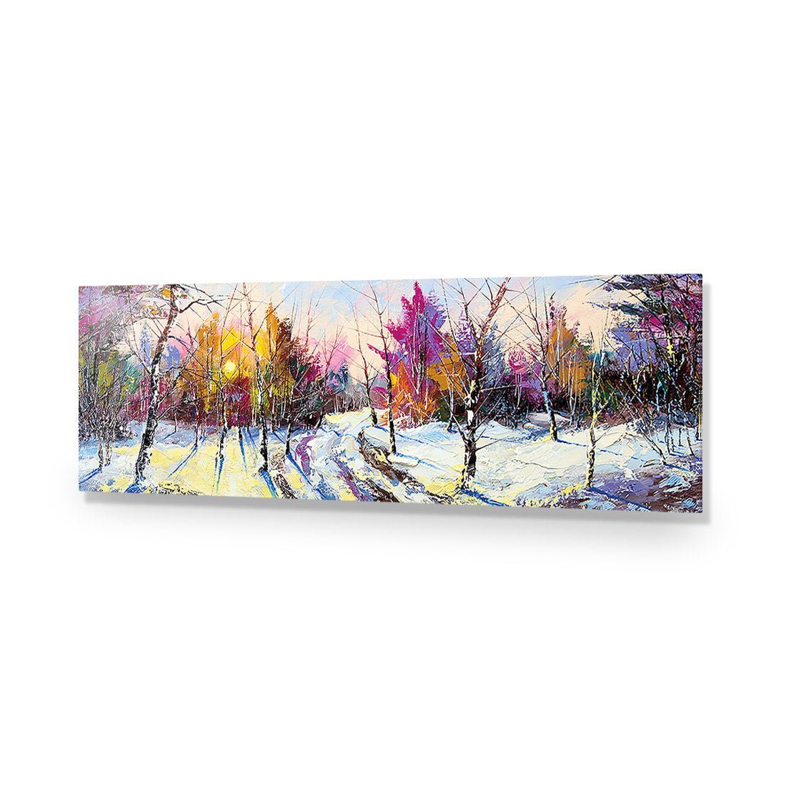 Fantasy Forest, Long Acrylic Print Art - Wall Art Designs - 2881_AL_H WAD_AP - 030 - EDG_60x20_NONE