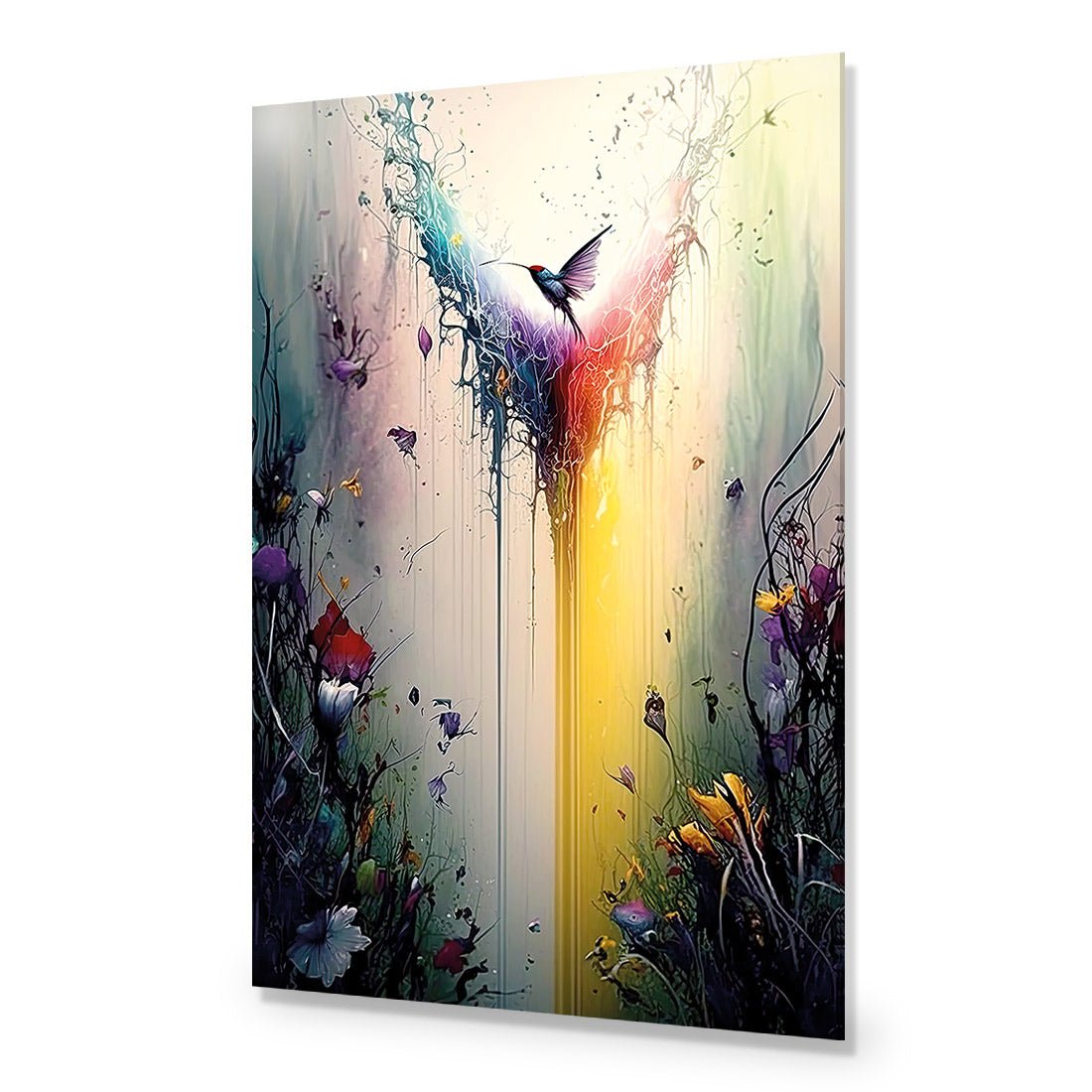 Fantasy Hummingbird III - Wall Art Designs - WB_100593_AR_V CAF_AP - 030 - EDG_45x30_NONE