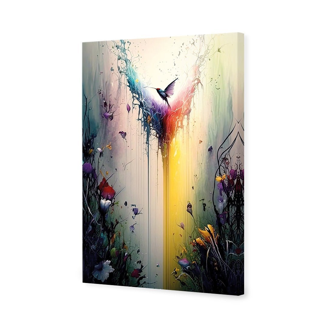 Fantasy Hummingbird III - Wall Art Designs - WB_100593_AR_V CAF_CP - MPY - 260 - M - S - S_45x30_NONE