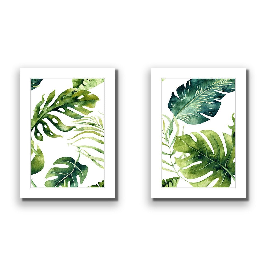 Fascinating Foliage Perfect Pair - Wall Art Designs - SET2_5014_AR_V WAD_AP - 030 - MAT_45x30_NONE