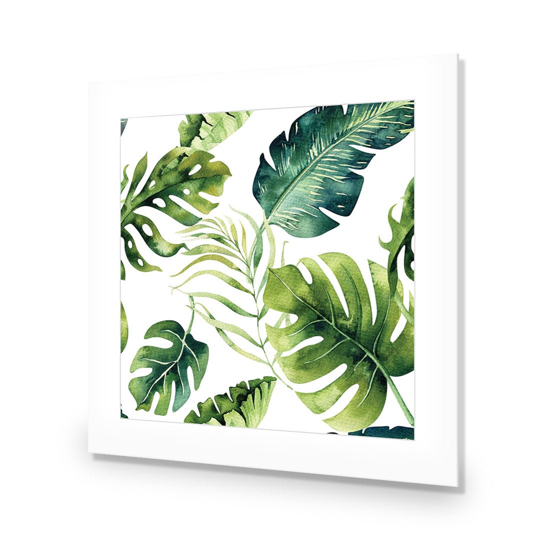 Fascinating Foliage, Square Acrylic Glass Art - Wall Art Designs - 3201_AS_Q WAD_AP - 030 - MAT_37x37_NONE