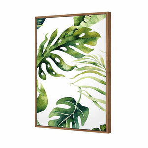 Fascinating Foliage Version 01 | Standard Canvas | Floating Frame | Natural