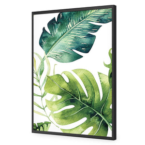 Fascinating Foliage Version 02 | Standard Acrylic | Flat Frame No Border | Black
