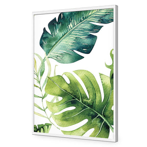 Fascinating Foliage Version 02 | Standard Acrylic | Flat Frame No Border | White