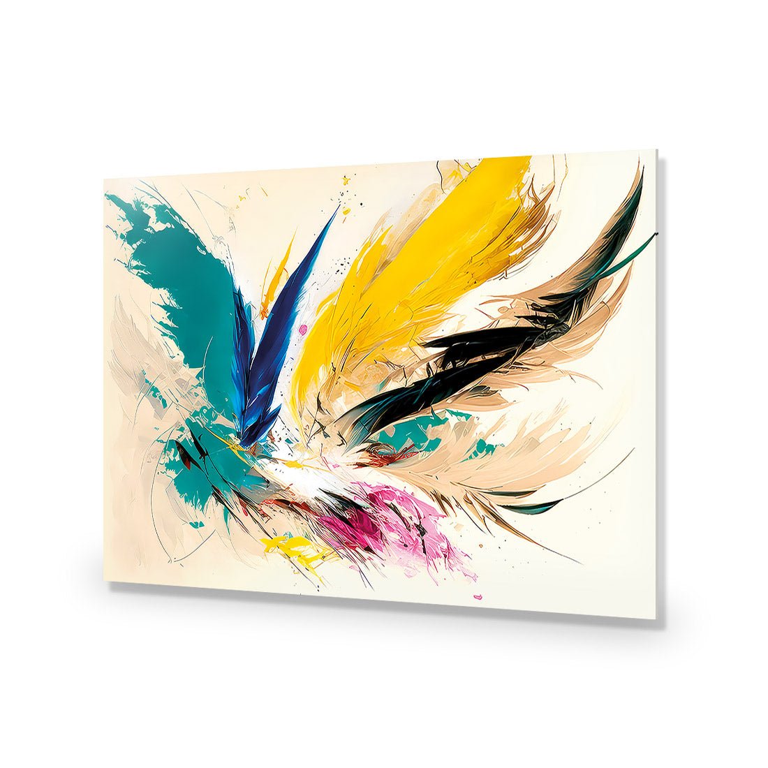 Feather Burst - Wall Art Designs - WB_100518_AR_H CAF_AP - 030 - EDG_45x30_NONE