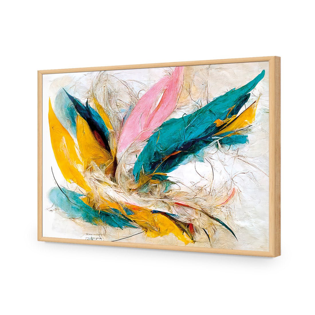 Feather Fluff - Wall Art Designs - WB_100517_AR_H CAF_AP - 030 - EDG_45x30_S - 2538 - OAK