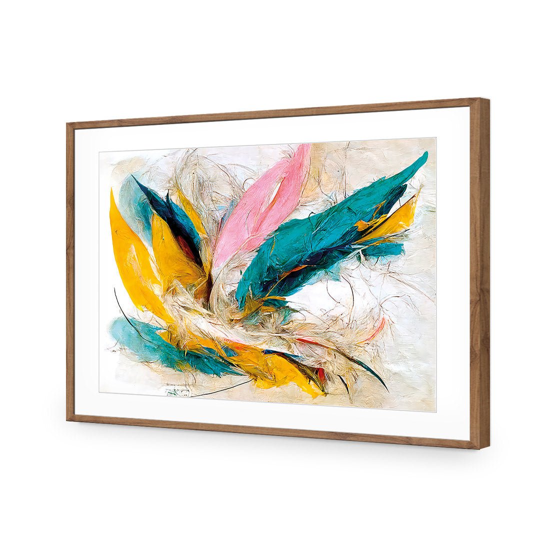 Feather Fluff - Wall Art Designs - WB_100517_AR_H CAF_AP - 030 - MAT_45x30_S - 2538 - NAT