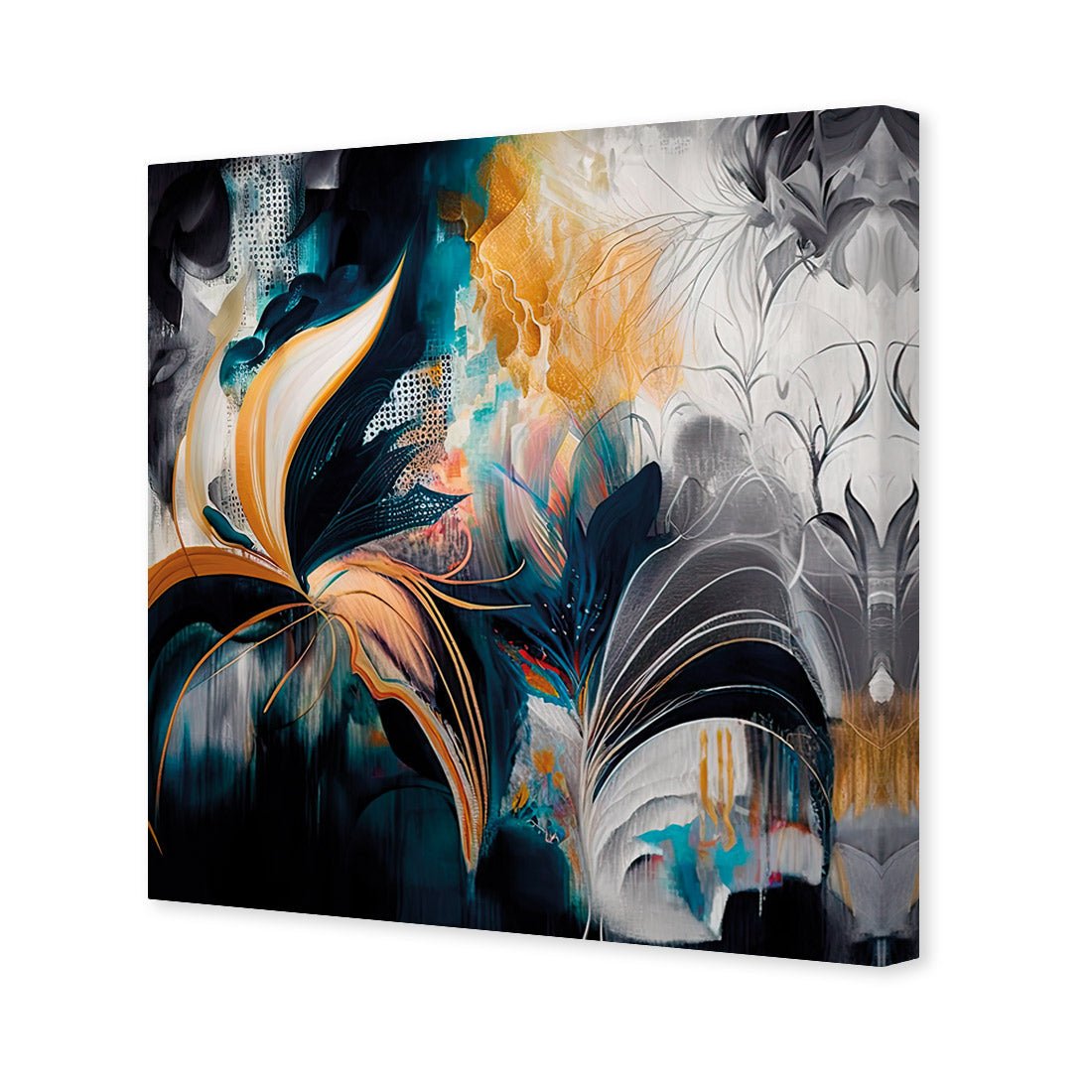 Feather Foliage I - Wall Art Designs - WB_100633_AS_Q CAF_CP - MPY - 260 - M - S - S_37x37_NONE