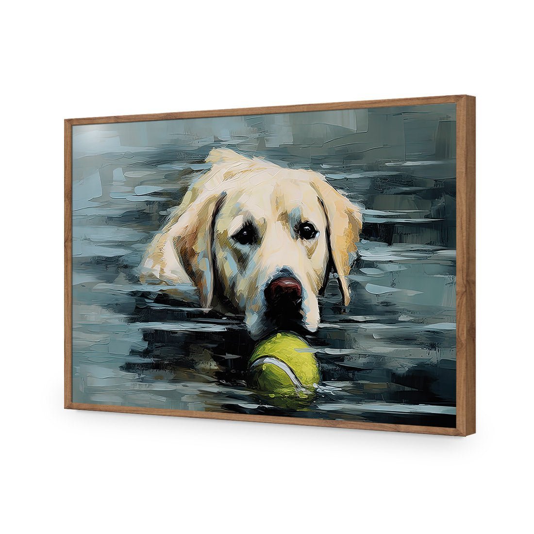 Fetch, Boy - Wall Art Designs - WH_1137_AR_H CAF_AP - 030 - EDG_45x30_S - 2538 - NAT