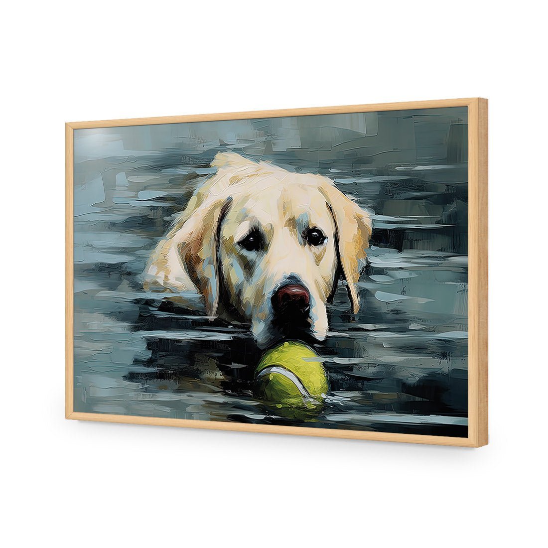 Fetch, Boy - Wall Art Designs - WH_1137_AR_H CAF_AP - 030 - EDG_45x30_S - 2538 - OAK