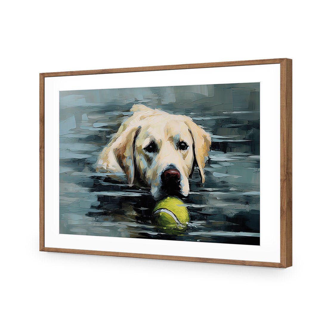 Fetch, Boy - Wall Art Designs - WH_1137_AR_H CAF_AP - 030 - MAT_45x30_S - 2538 - NAT