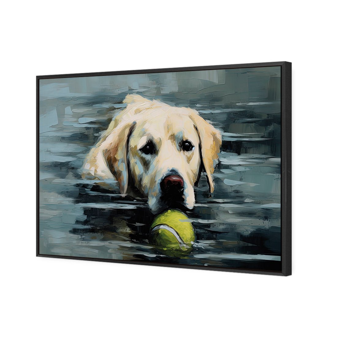 Fetch, Boy - Wall Art Designs - WH_1137_AR_H CAF_CP - MPY - 260 - M - S - S_45x30_S - 1550 - BLK