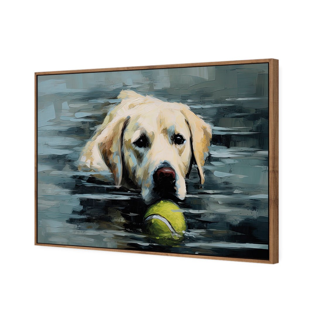 Fetch, Boy - Wall Art Designs - WH_1137_AR_H CAF_CP - MPY - 260 - M - S - S_45x30_S - 1550 - NAT