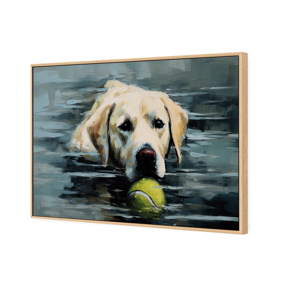 Fetch, Boy - Wall Art Designs - WH_1137_AR_H CAF_CP - MPY - 260 - M - S - S_45x30_S - 1550 - OAK