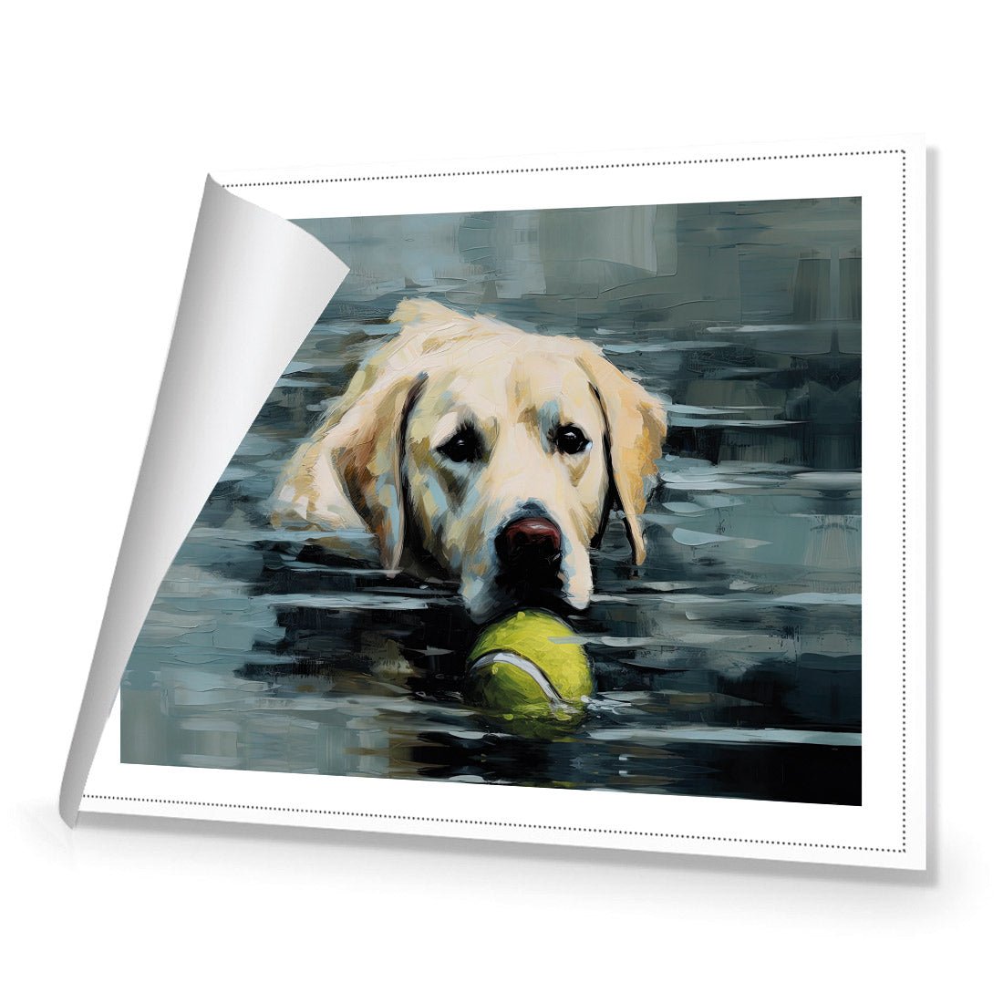 Fetch, Boy - Wall Art Designs - WH_1137_AR_H CAF_CP - MPY - 260 - M - R_45x30_NONE