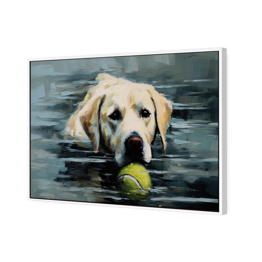 Fetch, Boy - Wall Art Designs - WH_1137_AR_H CAF_CP - MPY - 260 - M - S - S_45x30_S - 1550 - WHT