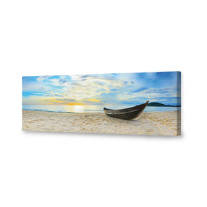 Finished Fishing, Long | Standard Canvas | No Frame | Stretched Canvas