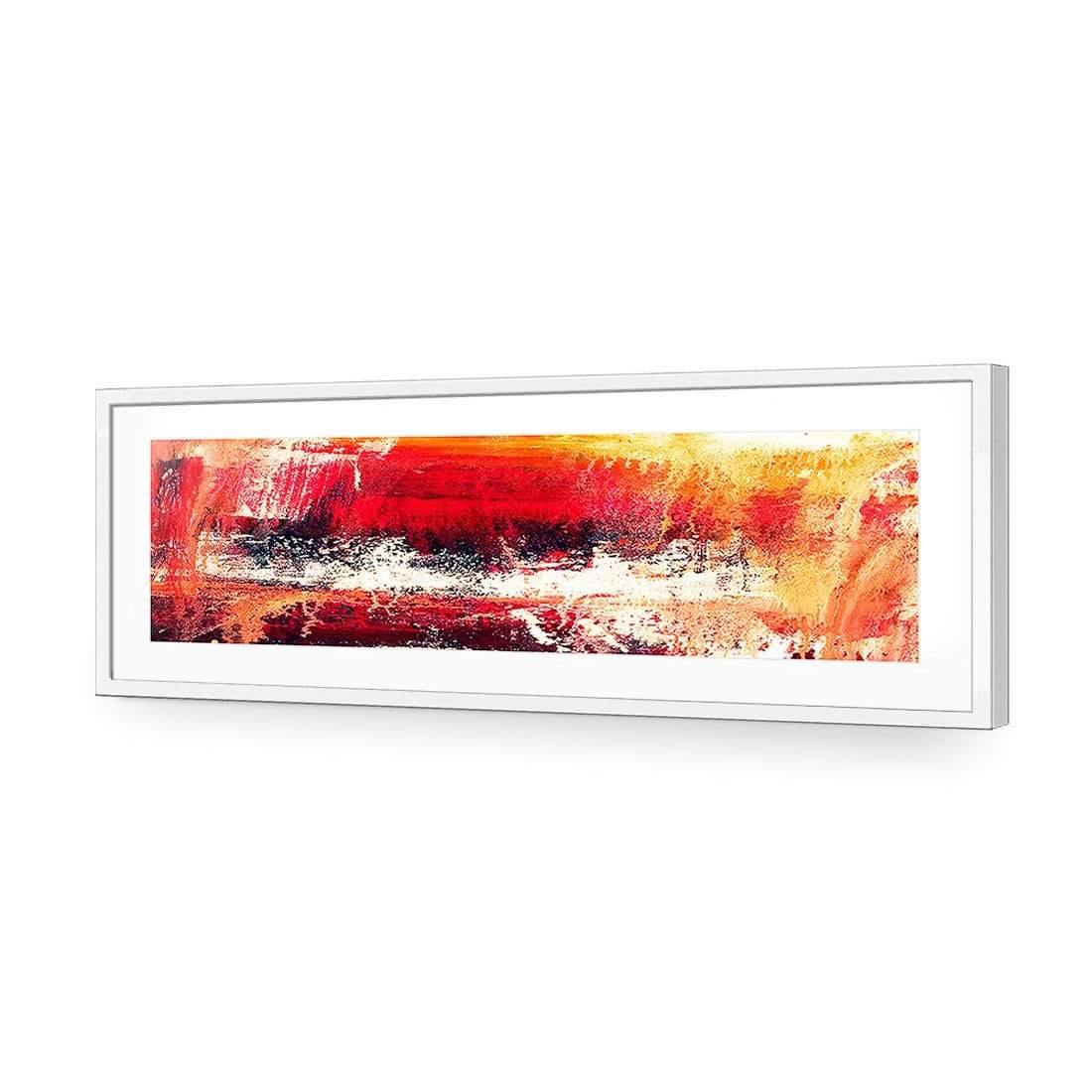 Fire, Red (Long) with Enhanced black, red and white Canvas Art - Wall Art Designs - 304_AL_H WAD_CP - MPY - 260 - M - R_60x20_NONE_ENH