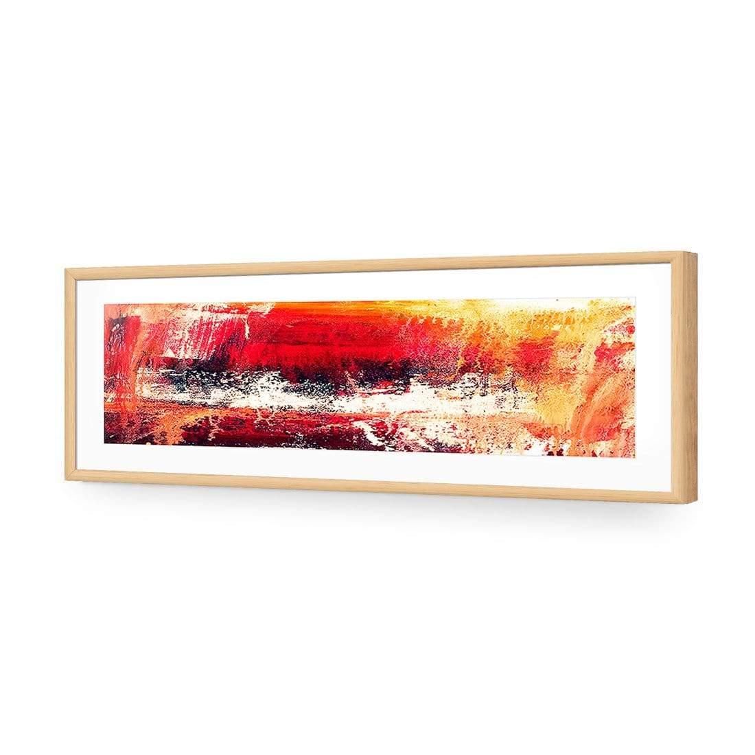 Fire, Red (Long) with Enhanced black, red and white Canvas Art - Wall Art Designs - 304_AL_H WAD_CP - MPY - 260 - M - R_60x20_NONE_ENH