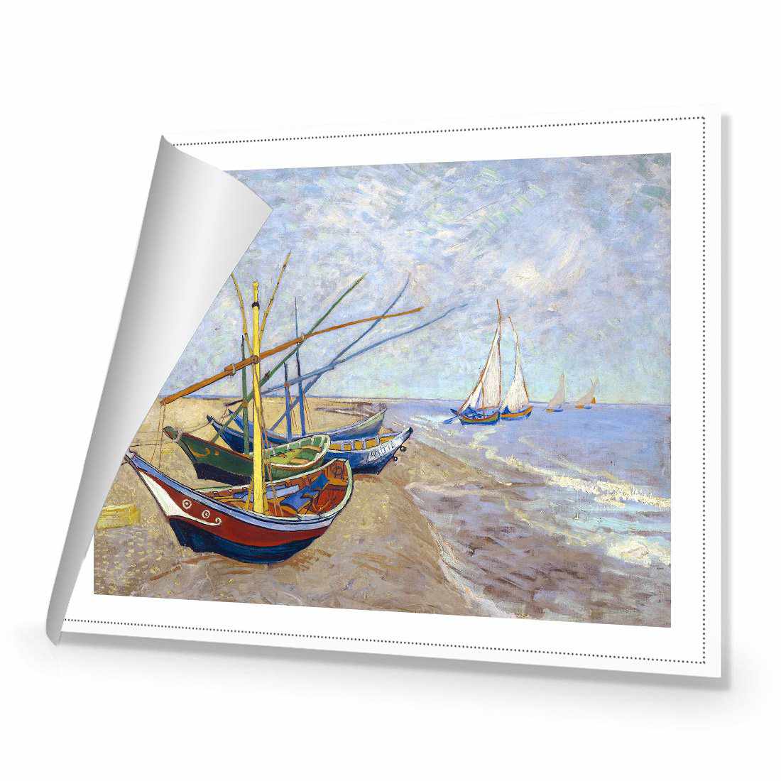 Fishing Boats by Van Gogh