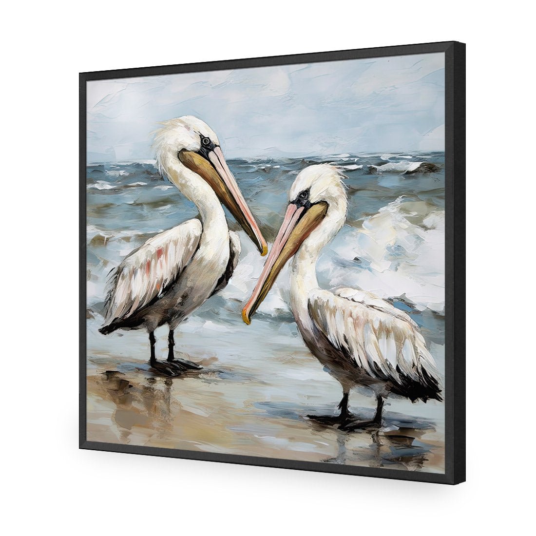 Fishing Buddies - Wall Art Designs - WH_1138_AS_Q CAF_AP - 030 - EDG_37x37_S - 2538 - BLK